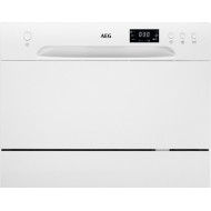 AEG FFB21200CW Πλυντήριο Πιάτων Πάγκου για 6 Σερβίτσια 55cm Λευκό,Γερμανίας