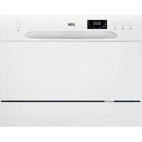 AEG FFB21200CW Πλυντήριο Πιάτων Πάγκου για 6 Σερβίτσια 55cm Λευκό,Γερμανίας