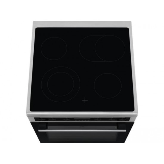 Aeg CCB6693APM Κουζίνα Κεραμική Inox με Πυρόλυση,73λιτρα,Τηλεσκοπικοί βραχίονες TR1LV Aeg CCB6693APM Κουζίνα Κεραμική Inox με Πυρόλυση,73λιτρα,Τηλεσκοπικοί βραχίονες TR1LV