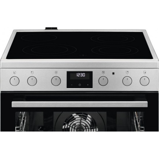 AEG CCB6442OBM Κουζίνα,73Λ,INOX ,βυθιζόμενοι διακόπτες,