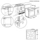 AEG OA5AB21SM 5000 SurroundCook Φούρνος 72lt Inox, SurroundCook® με SteamBake,Φούρνος multifunction