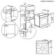 AEG OA5AB21SM 5000 SurroundCook Φούρνος 72lt Inox, SurroundCook® με SteamBake,Φούρνος multifunction