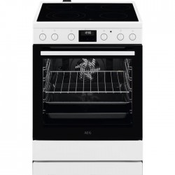 AEG CCB6442NBW ΚΟΥΖΙΝΑ ΜΕ ΚΕΡΑΜΙΚΕΣ ΕΣΤΙΕΣ ,ΛΕΥΚΗ, ΡΟΛΟΙ, POP ΔΙΑΚΟΠΤΕΣ, AIR FRY ΚΑΙ ΤΗΛΕΣΚΟΠΙΚΟ ΜΗΧΑΝΙΣΜΟ