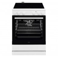 AEG CCB6200ABW Κουζίνα με Εστίες Κεραμικές (73lt) Λευκή Α