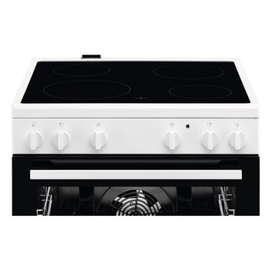 AEG CCB6200ABW Κουζίνα με Εστίες Κεραμικές (73lt) Λευκή Α