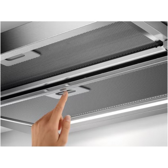 AEG DPE5660M Συρόμενος Απορροφητήρας 60cm Inox  ,Γερμανίας,660 m³/h ,ExtractionTech Plus