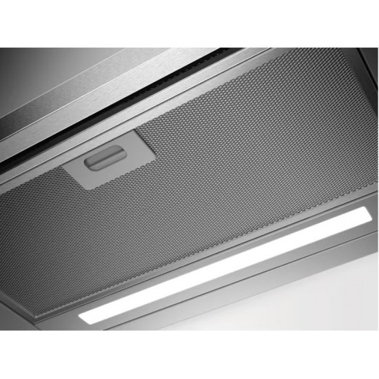 AEG DPE5660M Συρόμενος Απορροφητήρας 60cm Inox  ,Γερμανίας,660 m³/h ,ExtractionTech Plus
