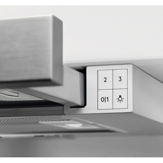 AEG DPB3632S Συρόμενος Απορροφητήρας 60cm Inox,410 m³/h,Γερμανίας