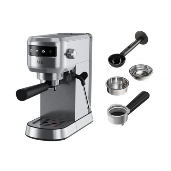 AEG EC6-1-6ST Μηχανή Espresso 1450W INOX,15bar ,Τεχνολογία Thermo Block. ,Gourmet 6 Manual Espresso AEG EC6-1-6ST Μηχανή Espresso 1450W INOX,15bar ,Τεχνολογία Thermo Block. ,Gourmet 6 Manual Espresso