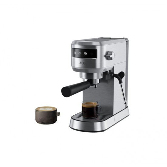 AEG EC6-1-6ST Μηχανή Espresso 1450W INOX,15bar ,Τεχνολογία Thermo Block. ,Gourmet 6 Manual Espresso AEG EC6-1-6ST Μηχανή Espresso 1450W INOX,15bar ,Τεχνολογία Thermo Block. ,Gourmet 6 Manual Espresso