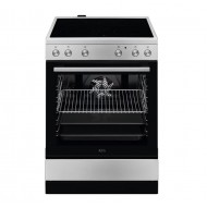 AEG CCB6400NBM Κουζίνα 73lt ,inox,με Κεραμικές Εστίες Π59.6εκ,βυθιζόμενοι διακόπτες ,Aqua Clean εμαγιέ,