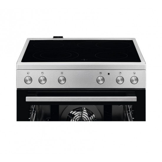 AEG CCB6400NBM Κουζίνα 73lt ,inox,με Κεραμικές Εστίες Π59.6εκ,βυθιζόμενοι διακόπτες ,Aqua Clean εμαγιέ,