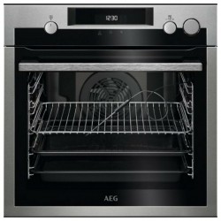 AEG BSE576321M Φούρνος (72lt) ,Inox,,SteamCrisp.SoftMotion™,multifunction,CT Sensor