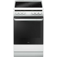 Amica 58CE2.30P(W) Κουζίνα 62lt με Εστίες Κεραμικές,πλατος 50εκ,Υδρόλυση,