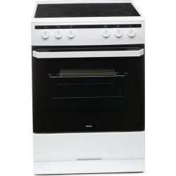 Amica 6018CE2.20EW Κουζίνα Κεραμική Λευκή 62lt ,A,  60εκ ,Τρόποι Ψησίματος 6