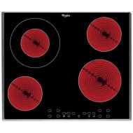 Whirlpool AKT 8601/IX Αυτόνομο Κεραμικό Πλατό (59cm) Inox