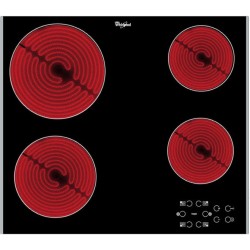 Whirlpool AKT 8090 LX Αυτόνομο Κεραμικό Πλατό (58cm) Inox Whirlpool AKT 8090 LX Αυτόνομο Κεραμικό Πλατό (58cm) Inox