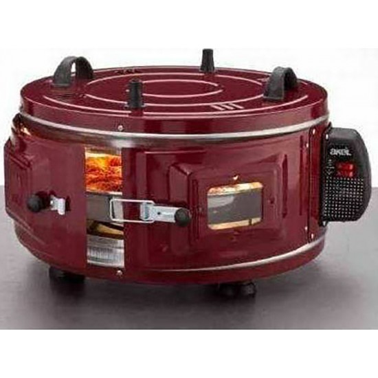 Akel AF-008 Ηλεκτρικό Φουρνάκι 41lt χωρίς Εστίες ισχυς 1100w διαμετρος: 46 cm