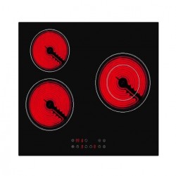 Arielli ACH-523T ,ΕΣΤΙΑ Εντοιχισμένη Κεραμική με 3 Εστίες και 4 μάτια 