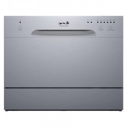 Arielli ADW6-3601N Silver Πλυντήριο Πιάτων Πάγκου για 6 Σερβίτσια Π55xY43.8εκ. Inox