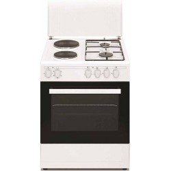 Arielli C-6060/2GFL Κουζίνα 56lt με Μικτές Εστίες Π60εκ.,Λειτουργίες φούρνου: 5