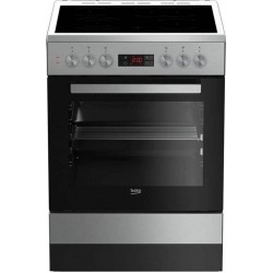 Beko FSM 67320 DXT Κουζίνα Ηλεκτρική 65lt με Κεραμικές Εστίες 60cm