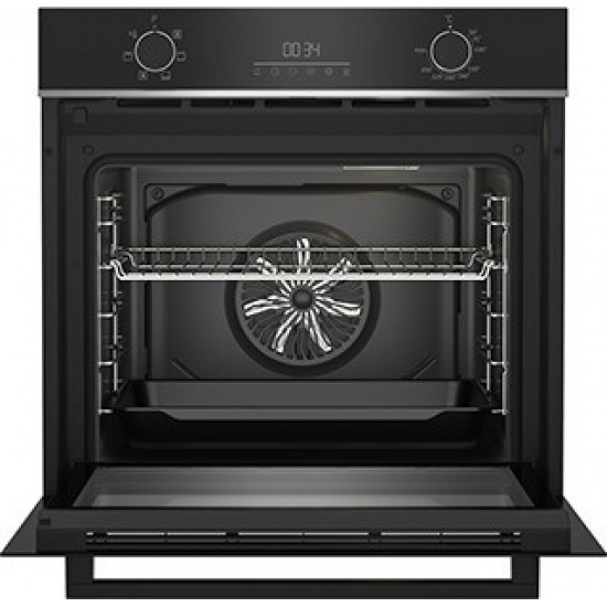 Beko BBIE17301BD Φούρνος Ηλεκτρικός 72lt , Διακόπτες   Βυθιζόμενοι,59.4cm,Καθαρισμός με ατμό
