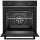 Beko BBIE17301BD Φούρνος Ηλεκτρικός 72lt , Διακόπτες   Βυθιζόμενοι,59.4cm,Καθαρισμός με ατμό