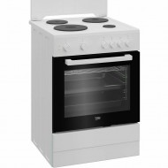 Beko FSM 66001 GWS Κουζίνα Ηλεκτρική 72lt με Εμαγιέ Εστίες 60cm ,8 λειτουργίες ,Μαγείρεμα 3D  ,με αέρα