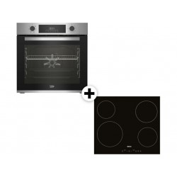 BEKO BBIE 12300 XD + HIC 64401 Σετ Φούρνος (72lt)+Εστία Κεραμική (60cm)