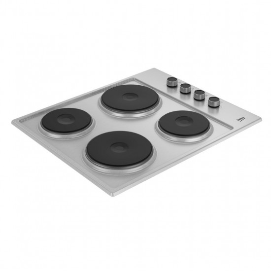 Beko HIGE64100X Εμαγιέ Εστία Αυτόνομη 58x51cm,ΙΝΟΧ,
