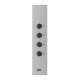 Beko HIGE64100X Εμαγιέ Εστία Αυτόνομη 58x51cm,ΙΝΟΧ,