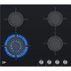 Beko HILW 64222 S Εστία Αερίου Αυτόνομη,3 εστίες αερίου και 1 εστία Wok,9500 W