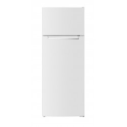 Beko RDSO206K40WN Δίπορτο Ψυγείο 206lt Υ143xΠ54.5xΒ55.5cm Λευκό ,Στατική Ψύξη 