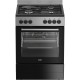 Beko FBE63131XCS Κουζίνα Ηλεκτρική 72lt ΙΝΟΧμε Εστίες Αερίου & Ρεύματος 60cm