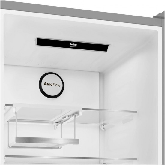 BEKO B5RCNA405HXB Ψυγειοκαταψύκτης Inox 407lt, No Frost Υ203.5xΠ59.5xΒ66.3cm ,ProSmart™ Inverter Compressor,
