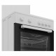 Beko FBM66001GWS Κουζίνα Ηλεκτρική 72lt με Εμαγιέ Εστίες 60cm