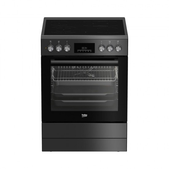 Beko FBM6730GA Κουζίνα Ηλεκτρική 72lt με Κεραμικές Εστίες 60cm