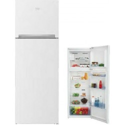Beko RDNE350K30WN Ψυγείο Δίπορτο 313lt NoFrost Υψ172xΠλ59.5xΒ65.5εκ. Λευκό 3 χρόνια εγγύηση