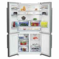 Beko GN1416231XPN Ψυγείο Ντουλάπα 572lt NoFrost Υ182xΠ90.8xΒ75εκ. Inox 