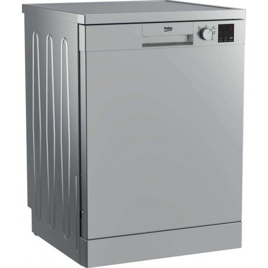 Beko DVN05320S Πλυντήριο Πιάτων Ελεύθερο Π59.8xΒ60xY85εκ. 