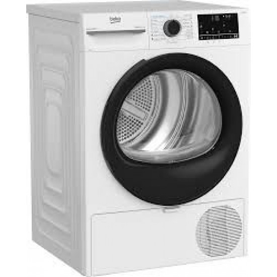 Beko BM3T41233WB EU 11 Kg Tumble Dryer Heat Pump White ,Αquawave,SteamCure , Recycled Dry, IronFinish