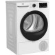 Beko BM3T41233WB EU 11 Kg Tumble Dryer Heat Pump White ,Αquawave,SteamCure , Recycled Dry, IronFinish