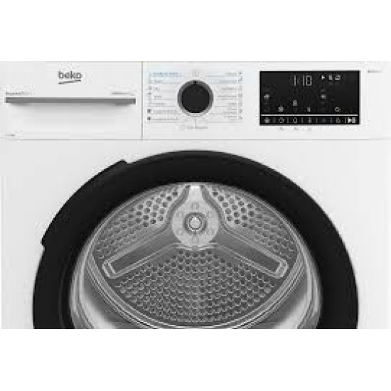 Beko BM3T41233WB EU 11 Kg Tumble Dryer Heat Pump White ,Αquawave,SteamCure , Recycled Dry, IronFinish