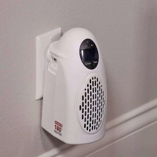 BEPER MOLINO HEATER  Αερόθερμο Δωματίου Τοίχου 500W.Κεραμική τεχνολογία , Τηλεχειριστήριο