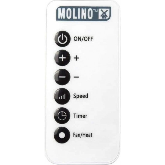 BEPER MOLINO HEATER  Αερόθερμο Δωματίου Τοίχου 500W.Κεραμική τεχνολογία , Τηλεχειριστήριο