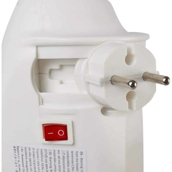 BEPER MOLINO HEATER  Αερόθερμο Δωματίου Τοίχου 500W.Κεραμική τεχνολογία , Τηλεχειριστήριο