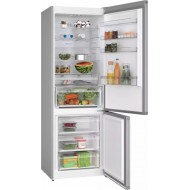 Bosch KGN497LDF Ψυγειοκαταψύκτης 440lt Total NoFrost ,,Υ203xΠ70xΒ66.7εκ. InoxVitaFresh XXL <0°C,MultiAirflow
