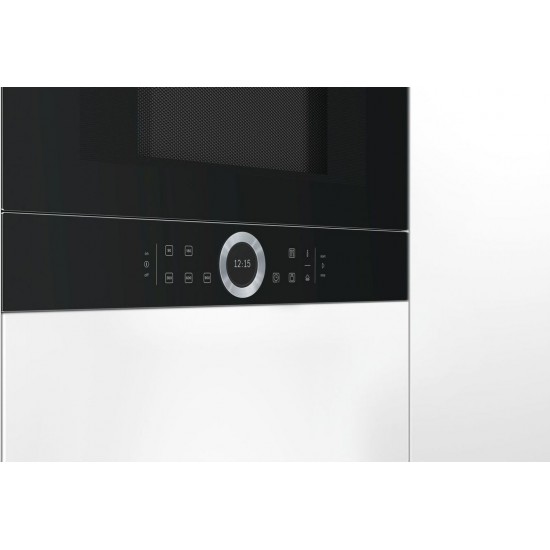 Bosch BFL634GB1 Εντοιχιζόμενος Φούρνος Μικροκυμάτων (21lt) Μαύρος Bosch BFL634GB1 Εντοιχιζόμενος Φούρνος Μικροκυμάτων (21lt) Μαύρος