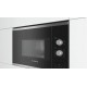 Bosch BFL520MS0 Εντοιχιζόμενος Φούρνος Μικροκυμάτων 20lt Μαύρος , Ισχύς 800 W  .7 προγράμματα AutoPilot.